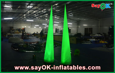 งานตกแต่ง 3m Party Inflatable Lighting สินค้านำแสงไฟจราจร