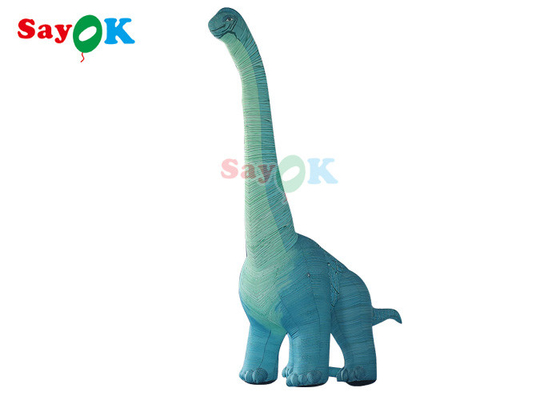 7m Inflatable Christmas Dinosaur Yard ตกแต่ง Inflatable Tyrannosaurus Rex Model