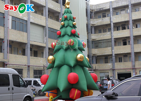 ต้นคริสต์มาสพองยักษ์ ของตกแต่งวันคริสต์มาส ต้นไม้เป่าลม